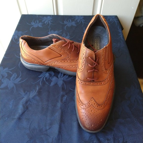 Rockport Other - Shoes Men's Rockport Total Motion Advance Leather WIng Tip sz 9.5 Casual Dress